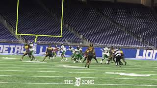 Cass Tech 2026 RB Carson Lovett game highlights vs. Detroit King
