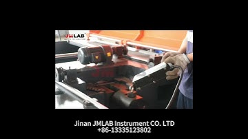 How to fix the samples in the Latch fixtures on horizontal tensile testing machine?