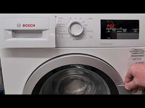Bosch ecosilence drive wat28350 test mode