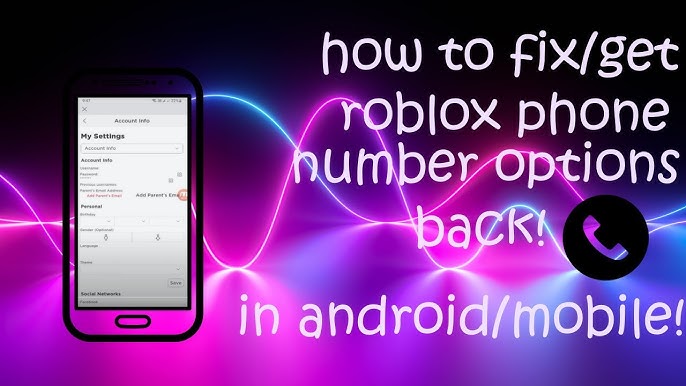How To Change Roblox Phone Number