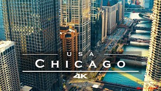 Chicago, USA ?? - by drone [4K]