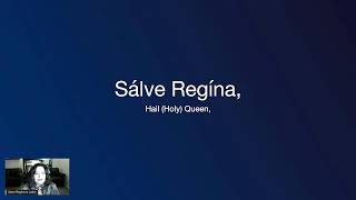 SALVE REGINA EN LATIN.