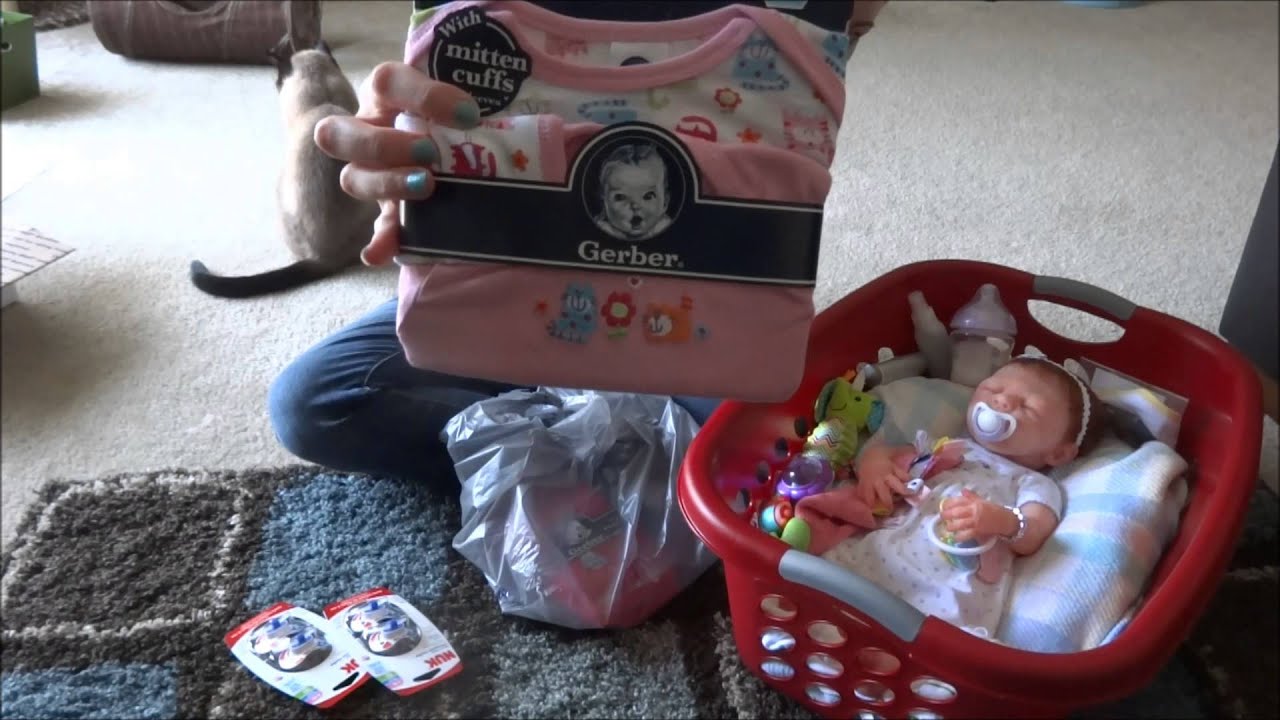 Reborn Haul! Fourth of July Pacifiers and Kitty Cat Baby ...