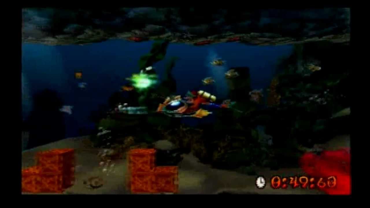 Crash Bandicoot Warped Under Pressure Time Trial Platinum Relic YouTube