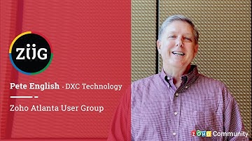 Atlanta Zoho User Group - Pete English on Zoho User Group meetups