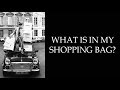 What&#39;s In My Shopping Bag? (Some new Vintage perhaps?)