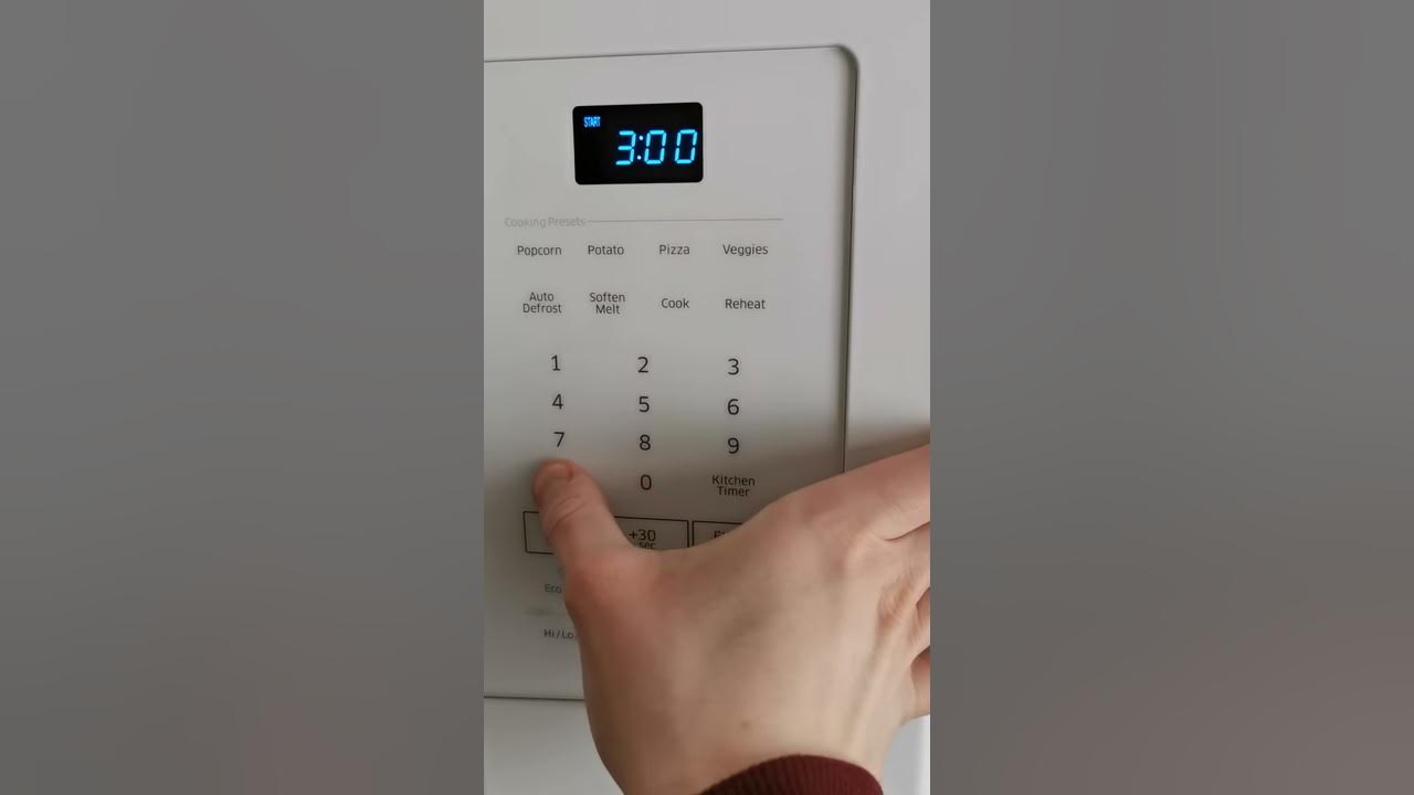 Power level setting on a Samsung microwave YouTube