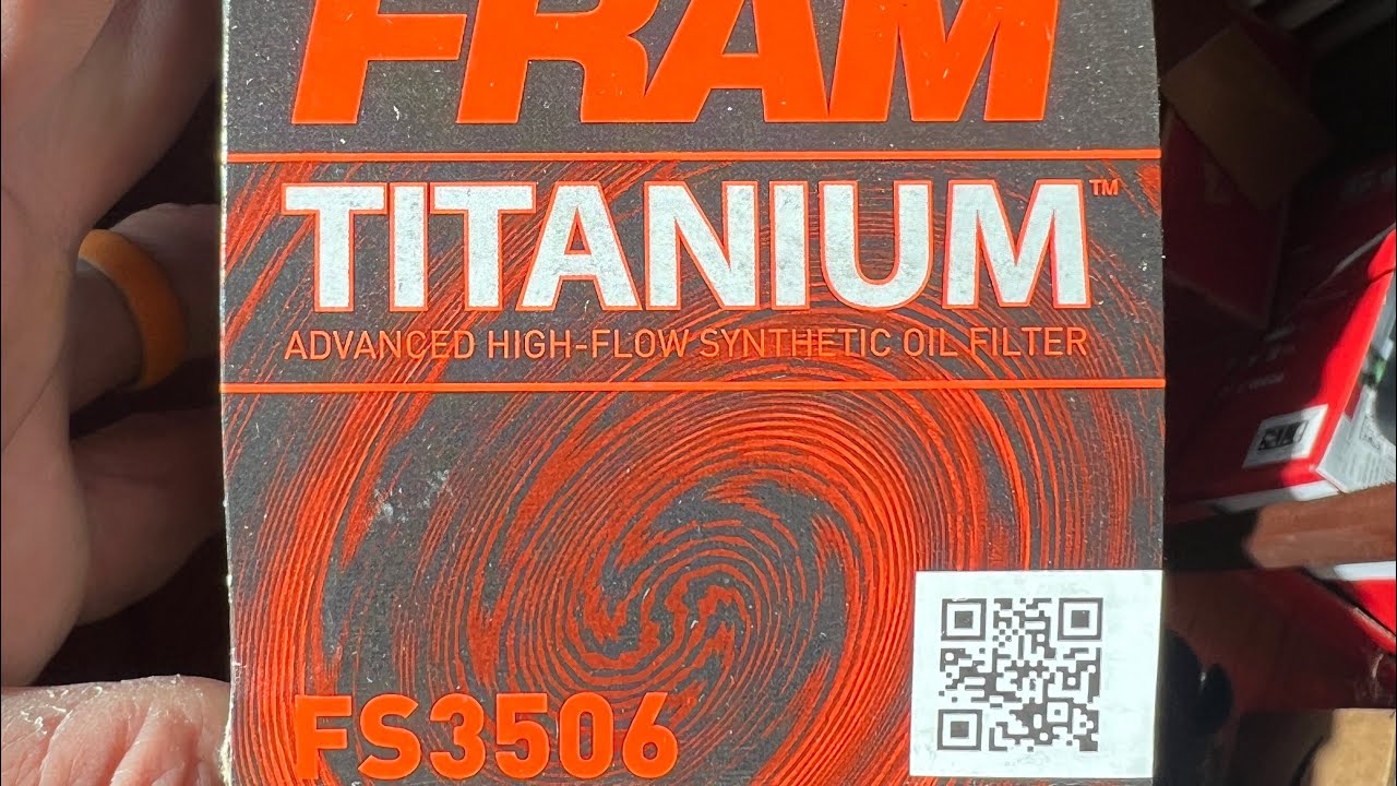 Fram Titanium Filter Inconsistency: three FS3506 filters, 3 different designs!