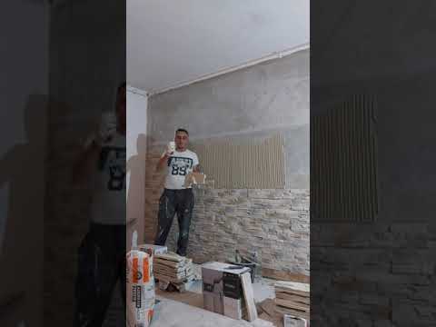 Video: Panouri pentru pereți sub piatră - o soluție genială în interior