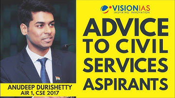 UPSC CSE 2017 Topper, Anudeep Durishetty