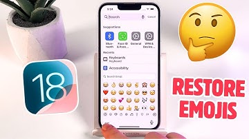 How To Fix Emojis Missing on iPhone iOS 18 After Update