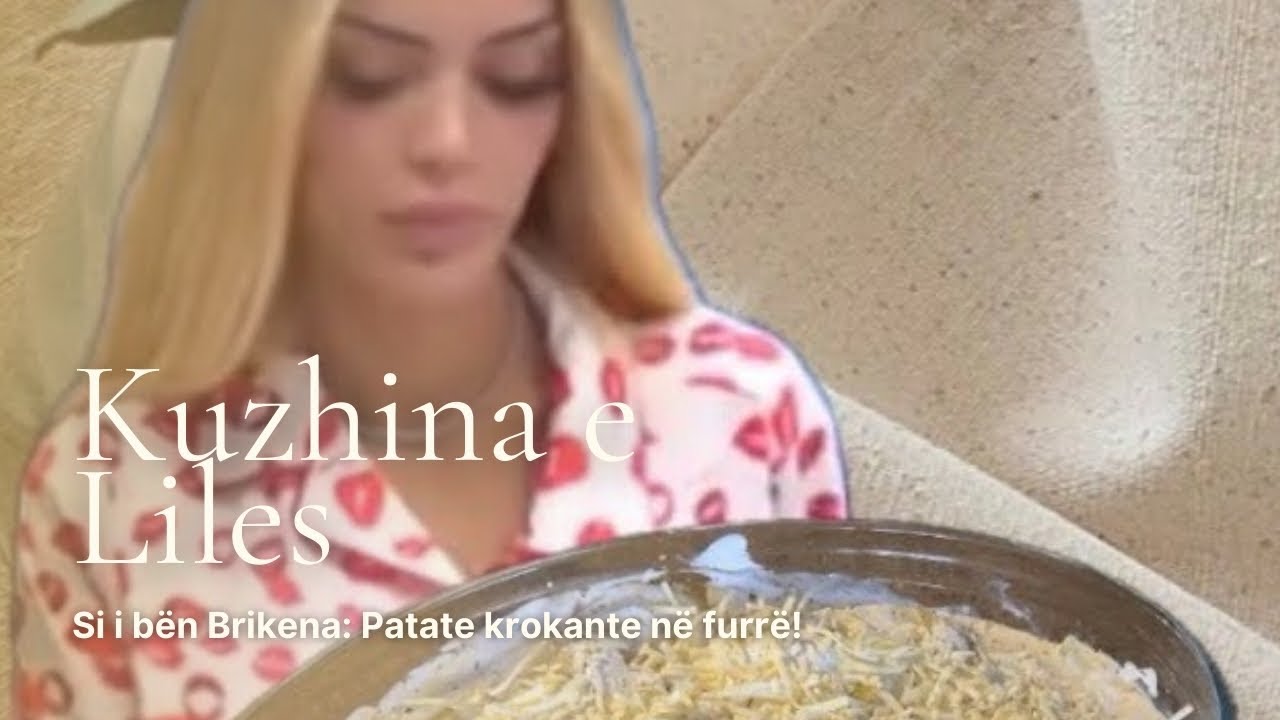 Si i bën Brikena: Patate krokante në furrë!