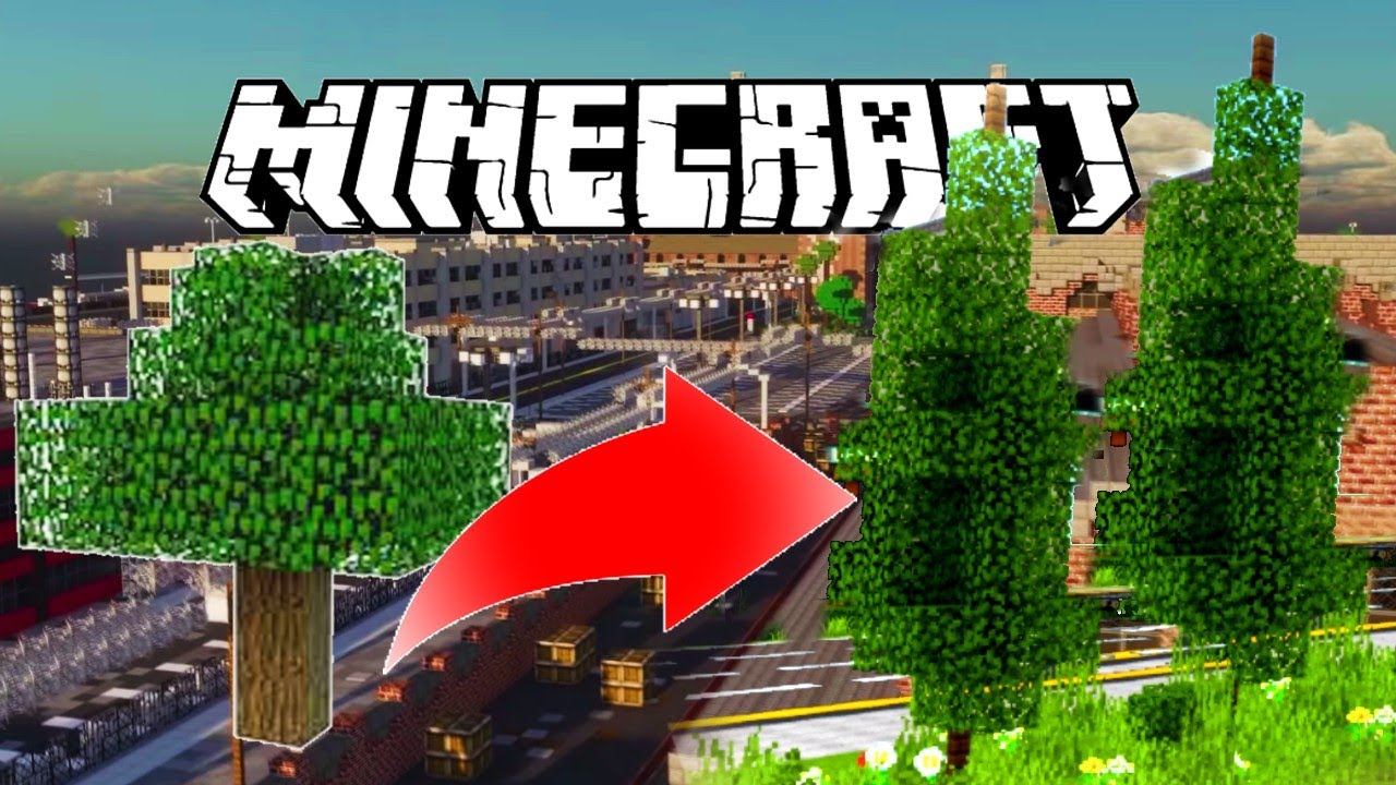 Realistic Trees To Add to Your Minecraft City! - YouTube