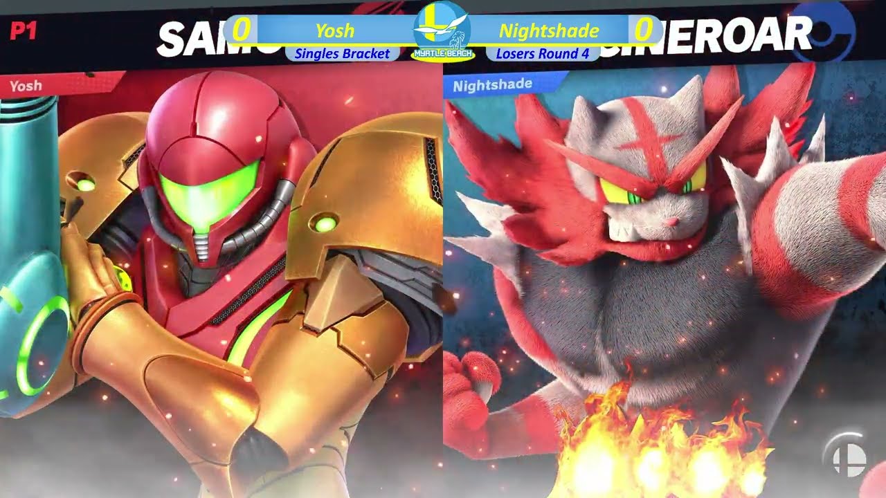 SocaSmash 163 Ultimate Singles: Yosh (Samus) vs Nightshade (Incineroar, Richter) Losers Round 4