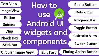 Button & Textview in Android 14 Using Data Binding | Android Tutorials | AndroIndian