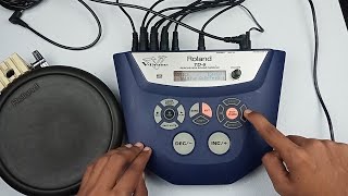 How To Change Sensitivity On Roland TD6 - ROLAND TD6