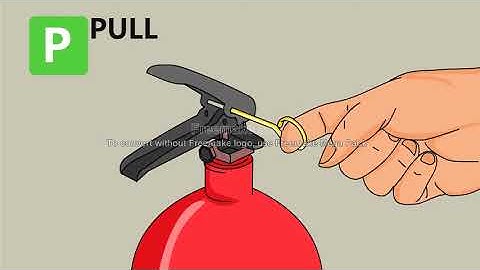 How to Use a Fire Extinguisher Using the PASS Method