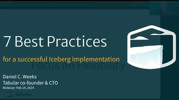 Apache Iceberg best practices - table maintenance