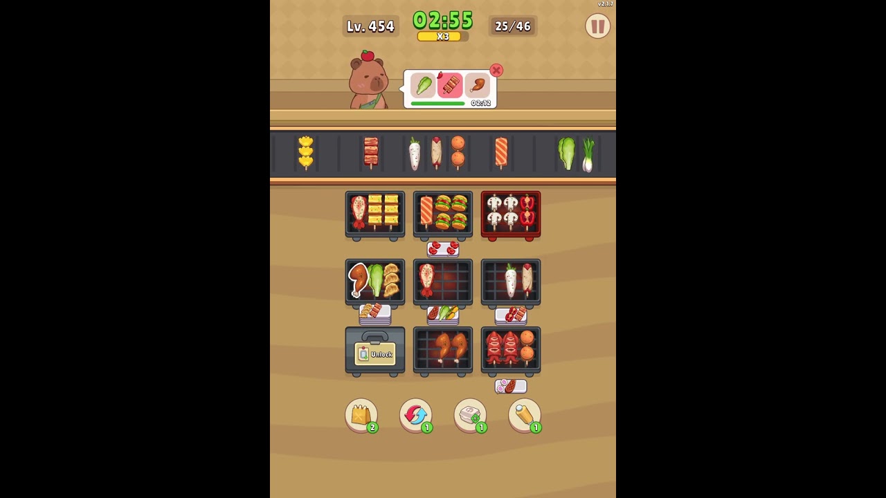 Foodie Sizzle Level 454 #food #puzzle #puzzlegame