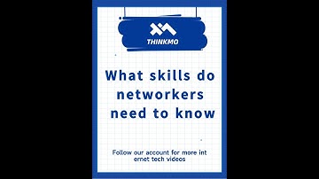 【ThinkMo】What technologies do networkers need to know/Cisco CCNA Technical Point Tutorial Collection