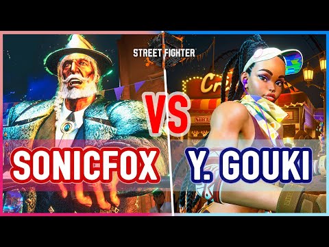 SF6 🔥 Sonicfox (JP) vs Young Gouki (Kimberly) 🔥 Street Fighter 6