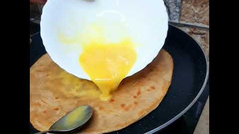 Soo Healthy Breakfast Recipe || Anda Paratha #Shorts