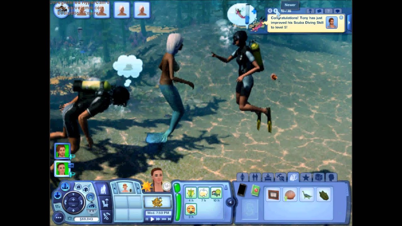 How to become a mermaid in Sims 3: The Paradise Islands (The Sims 3: Island Paradise) How to become a mermaid in Sims 3: The Paradise Islands (The Sims 3: Island Paradise)