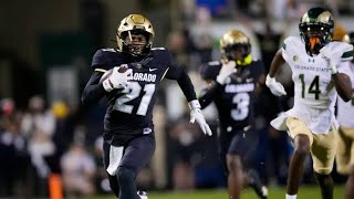 Shilo Sanders 80 Yard Pick 6 2023 Colorado State at Colorado (4K60fps)