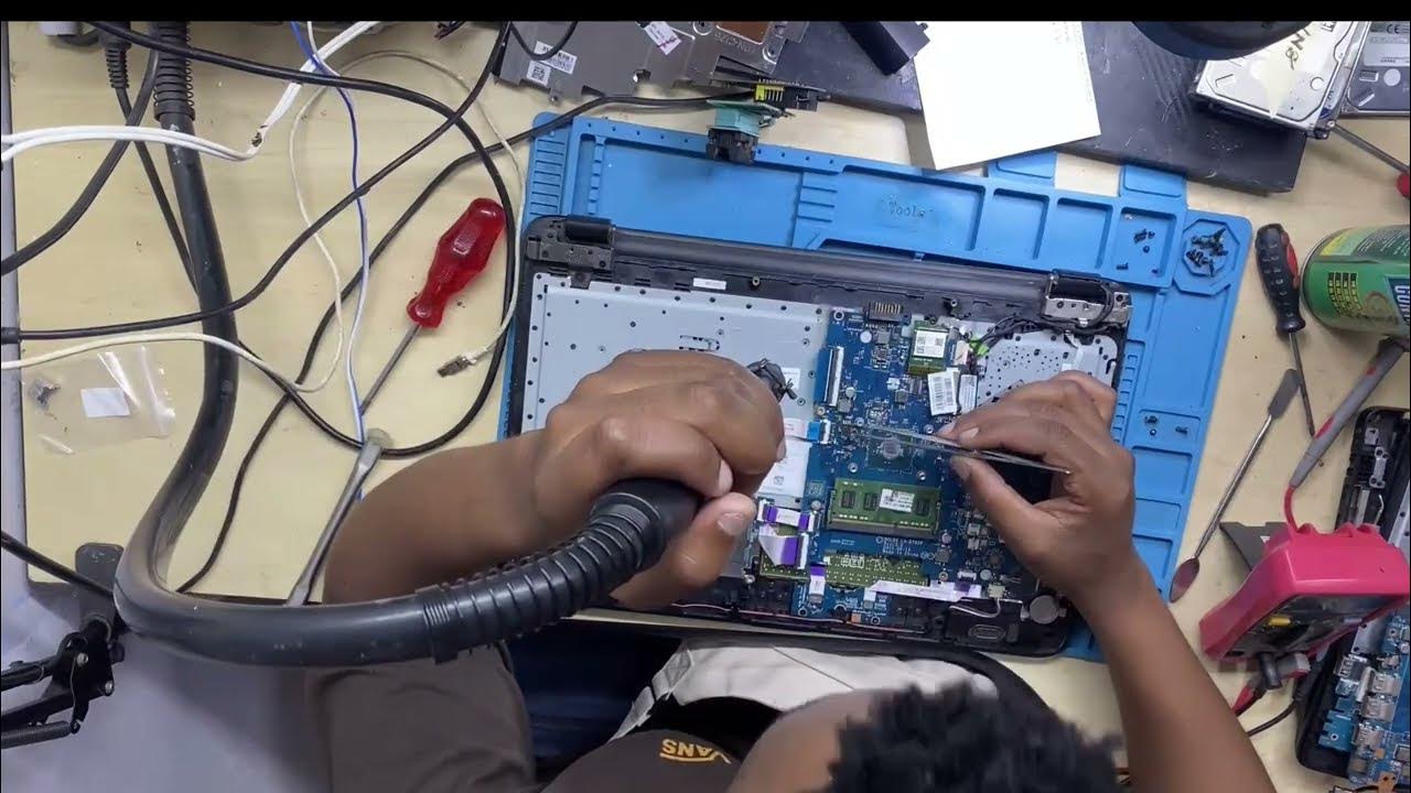 BDL50 LA D702P REV 3 0 HP 15 AY087 NO DISPLAY REPAIR - YouTube