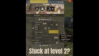 Stuck at Burgage Plot Level 2 The Garment Requirement Explained
