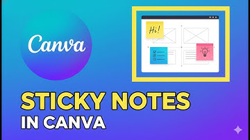 How To Add Sticky Notes in Canva (2025)