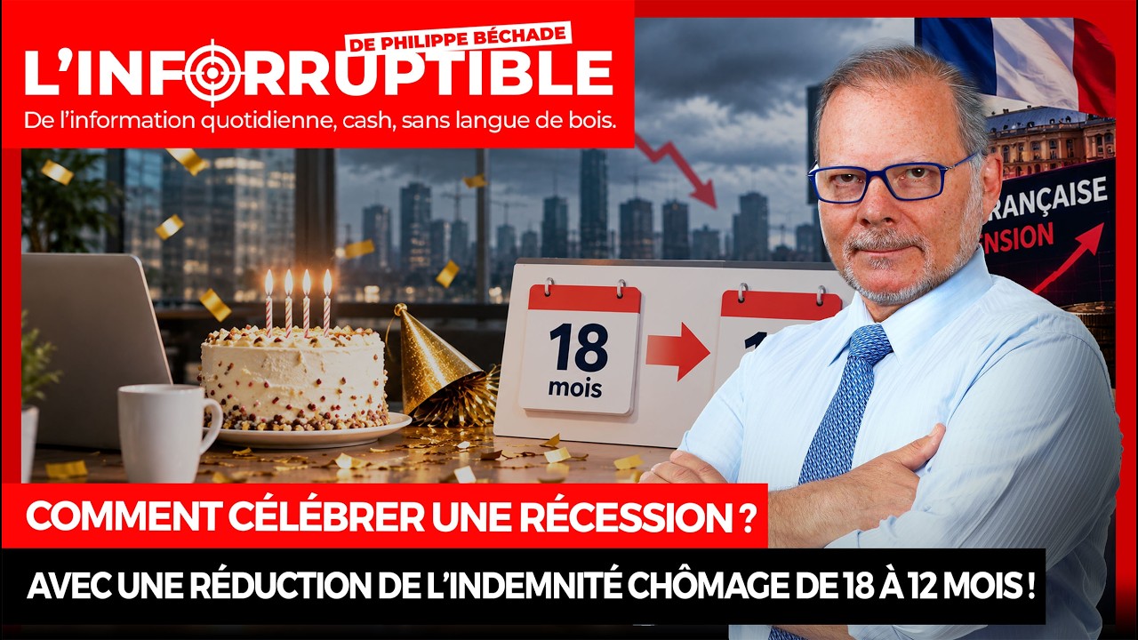 Comment célébrer une récession ? Avec une réduction de l’indemnité chômage de 18 à 12 mois !