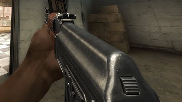 AK47 Type 3 in-game (Insurgency, Source engine, non-pbr)