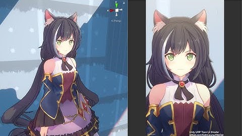 [Unity Toon Lit Shader for URP (WIP)] more model testing