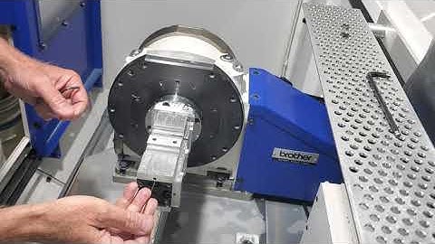 Swapping jaws on one of our new production vises