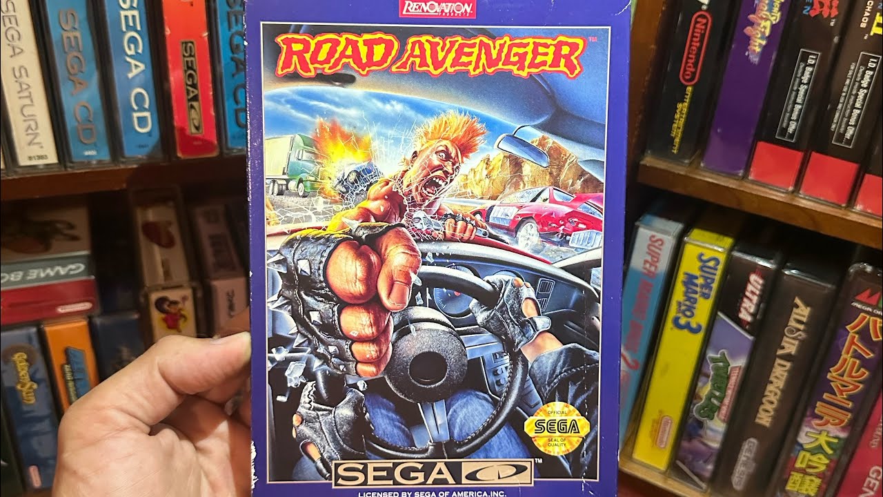 Road Avenger for Sega CD review, by The Videogame Cabinet. Beaten
