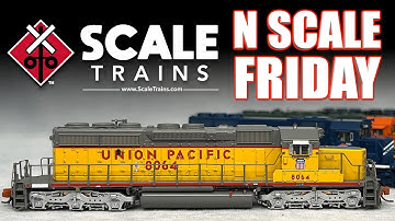 EMD Snoot Nose SD40-2 Union Pacific ScaleTrains Rivet Counter N Scale Friday