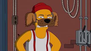 The Simpsons present: Cheech & Chunk, Sniffing Butt