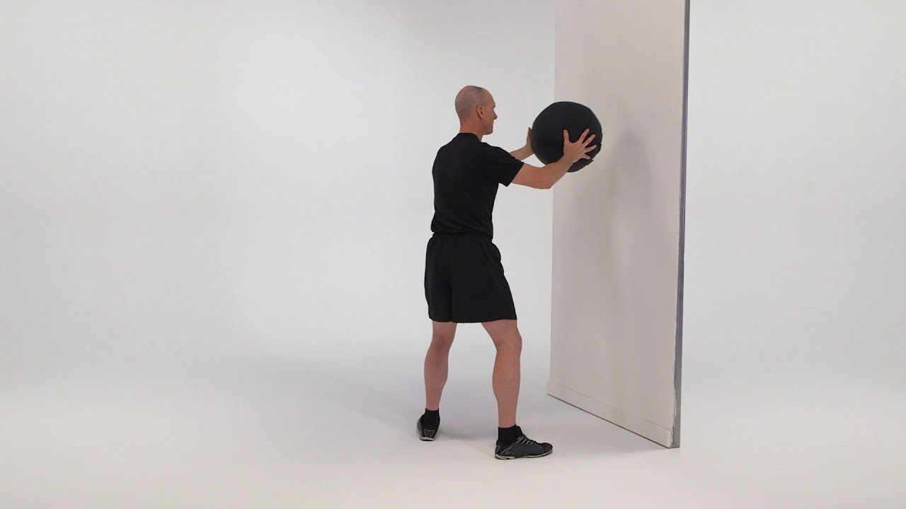 Medicine Ball Drill 1 Exercise 2 Alternate Side Arm Wall Throw YouTube