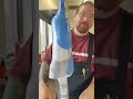 base layer if a prosthetic leg #satisfying #oddlysatisfying #resin #vacuum #prosthetics #blue