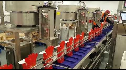 Counting chocolate sweets into boxes