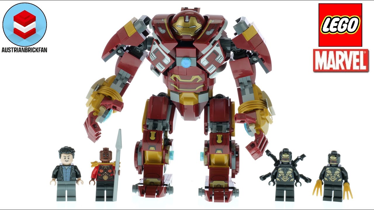 LEGO Marvel The Hulkbuster: The Battle of Wakanda 76247, Action Figure,  Buildable Toy with Hulk Bruce Banner Minifigure, Avengers: Infinity War Set