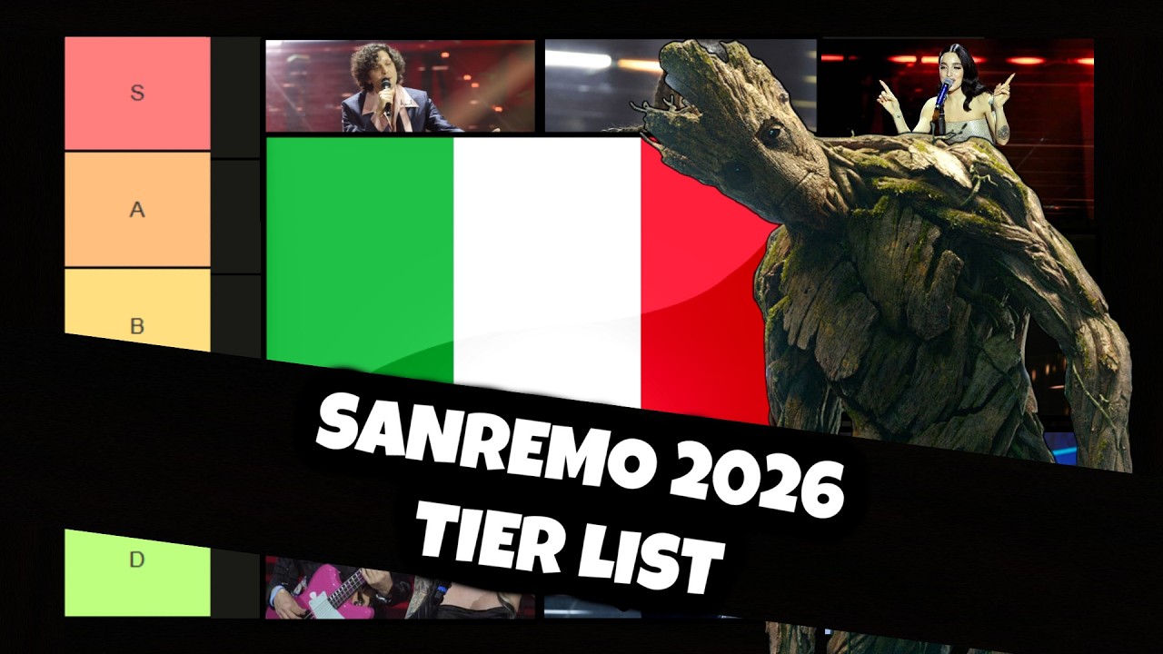 Ranking songs from Sanremo 2026