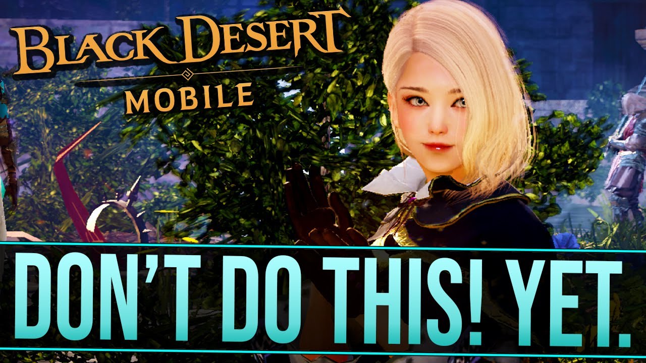 BLACK DESERT MOBILE Should I Make Alts? BEGINNERS GUIDE YouTube