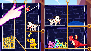 Save the Puppy Pull the pin Levels 25-36 | Today