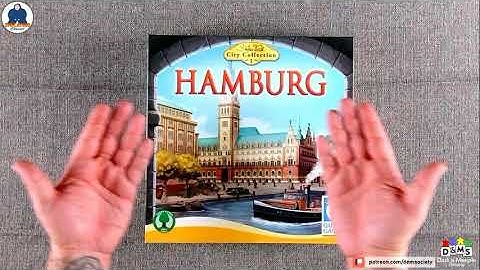 UNBOXING HAMBURG (ex Bruges, Brugge) Board Game #indabox