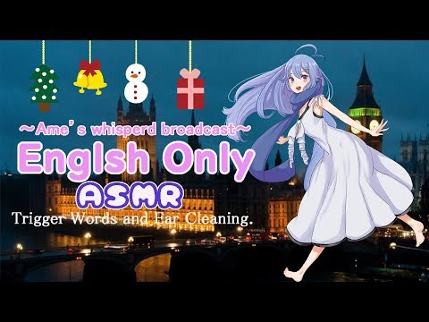 【English ASMR】to Relax, Sleep, Tingle and study English.Japanese ASMR/音フェチ【ASMR×KU100×3Dio】