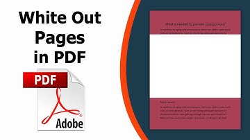 How to Whiteout in a PDF File using Adobe Acrobat Pro DC