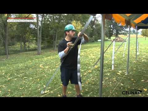 20 x 40 Classic Pole Tent - Installation Procedure