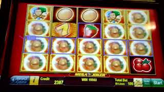 WOW 👀 Full screen of MEGA JOKERS 1€/Bett 💥BIG WIN 600€ #slots #casino